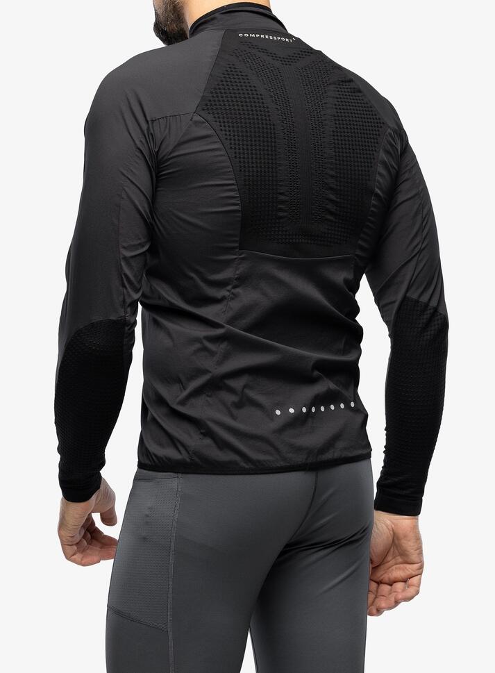 Kurtka przeciwwiatrowa męska Compressport Hurricane Windproof Jacket