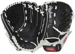 Gant de softball - joueurs gauchers - RSO120BW - 12 pouces (Blanc)