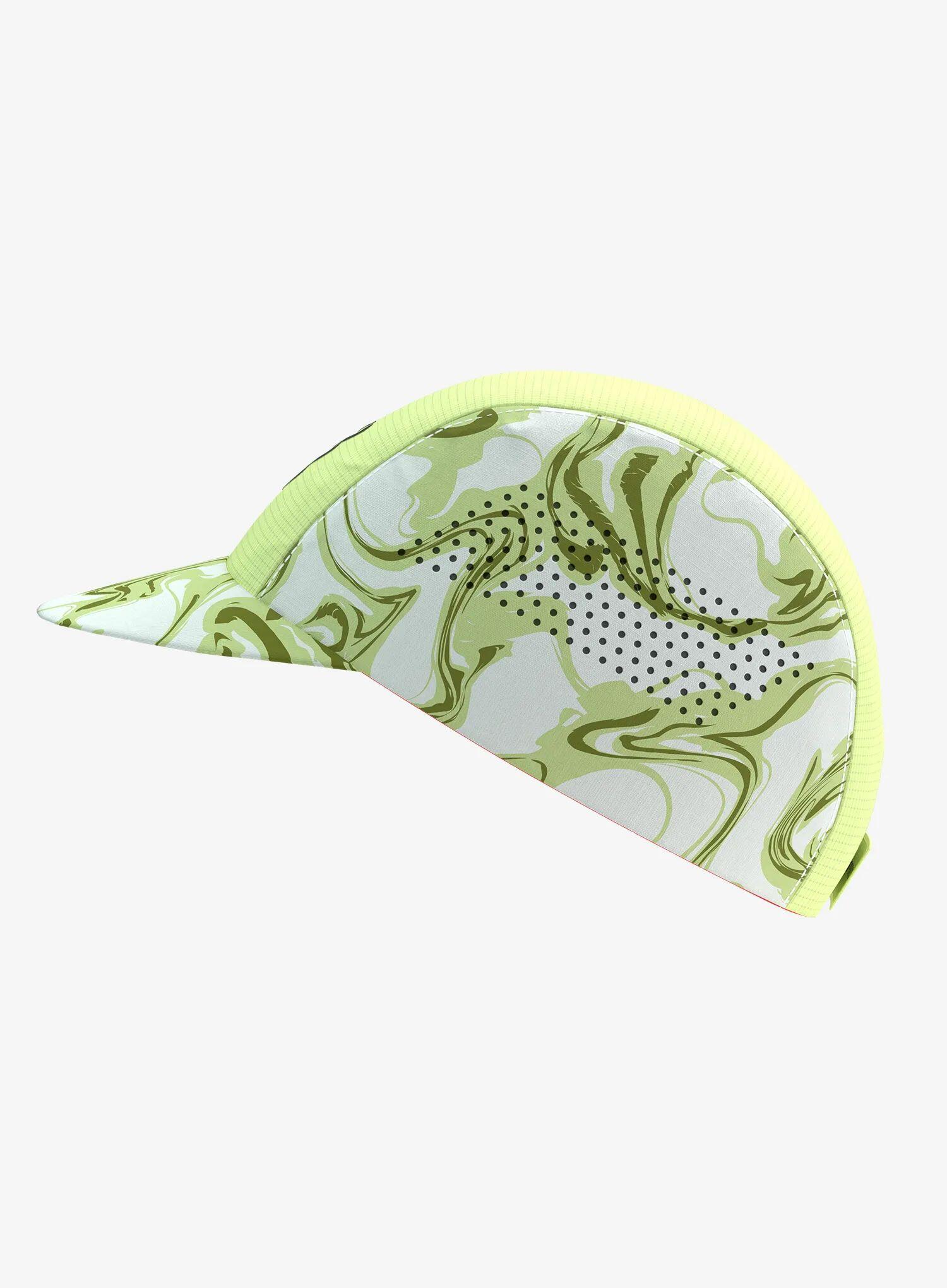 Gorra Compressport Pro Racing Verde/Rojo 6/6