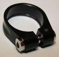 GAZELLE Gazelle Zadelpenklem 35.2mm Zwart Inbus