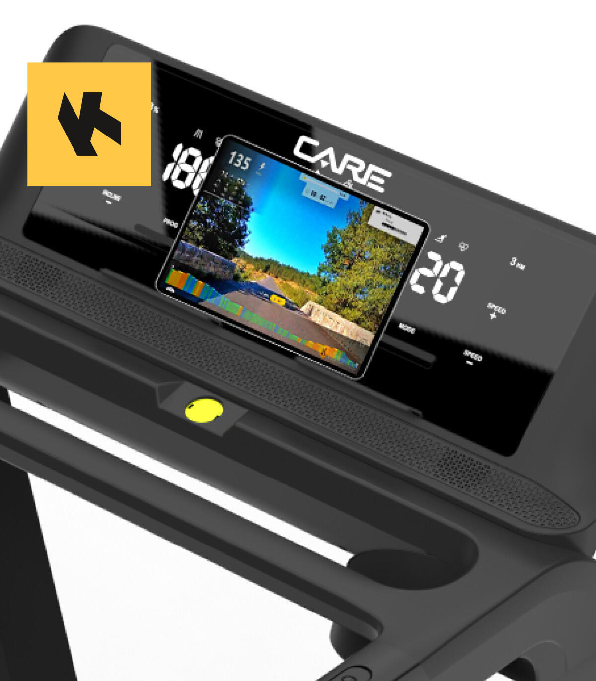 Tapis de course connecté - 20km/h - CARE - CT-750 - KINOMAP 3/5