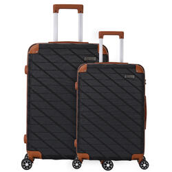 Ensemble de 2 valises S+M St Germain Corner Noir