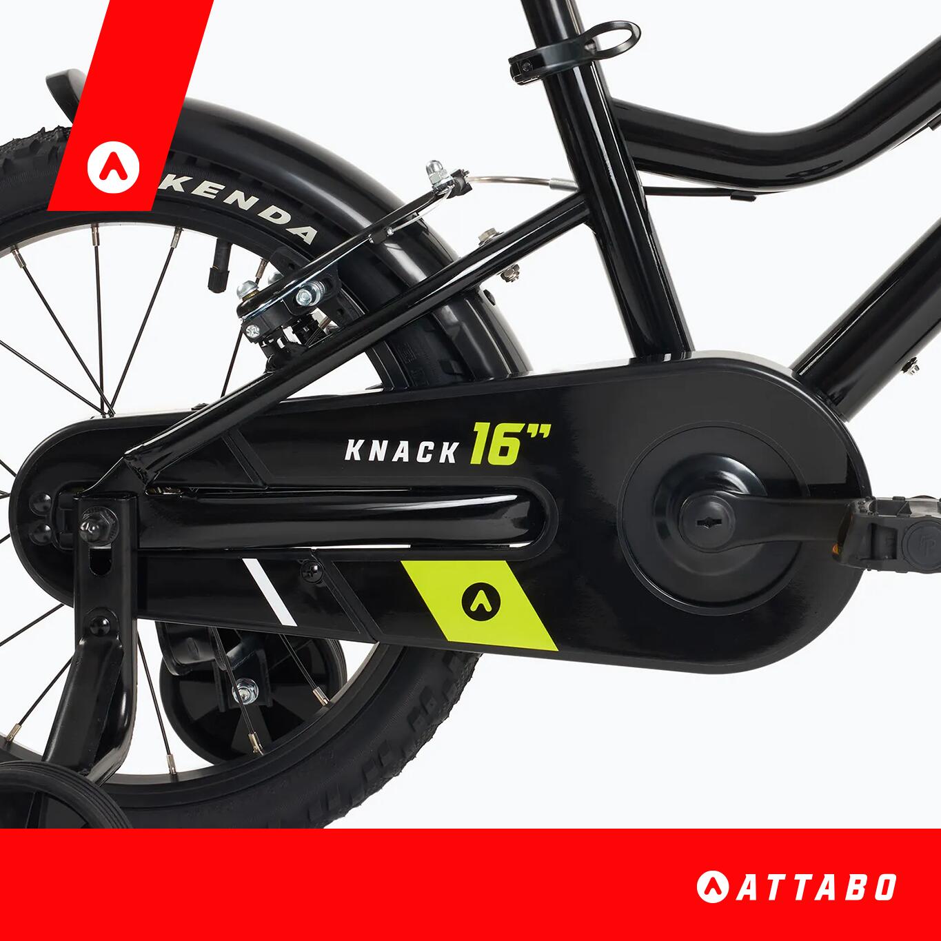 Bicicleta infantil ATTABO KNACK 16" 7/7