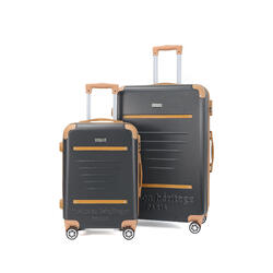 Ensemble de 2 valises S+L Trocadero Noir