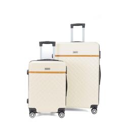 Ensemble de 2 valises S+L Odeon Creme