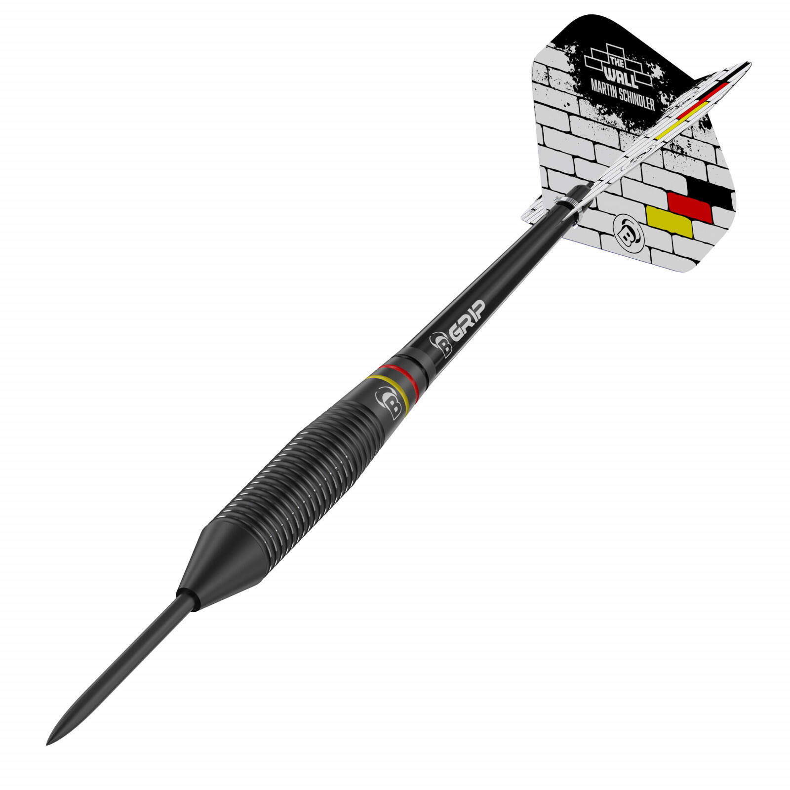 BULL'S Martin Schindler Black Brass Steeldart, 23g. 23gr 2/3