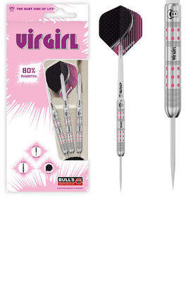 Darts Steeldarts unisex - Virgirl VR1 Dartpfeile 80% Tungsten Darts-Set Anfänger