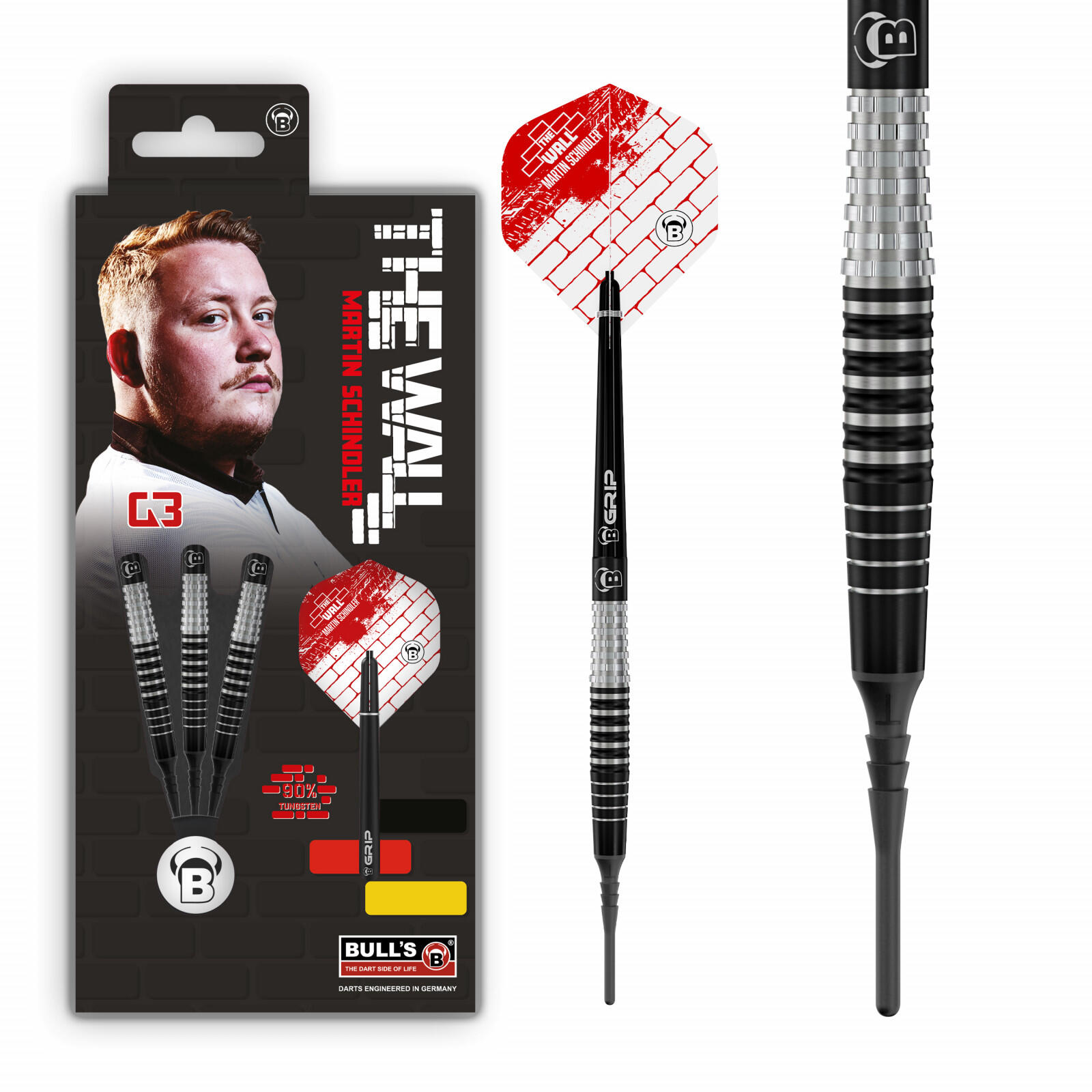 BULL'S Martin Schindler Generation 3 Softdart 20gr. 1/2