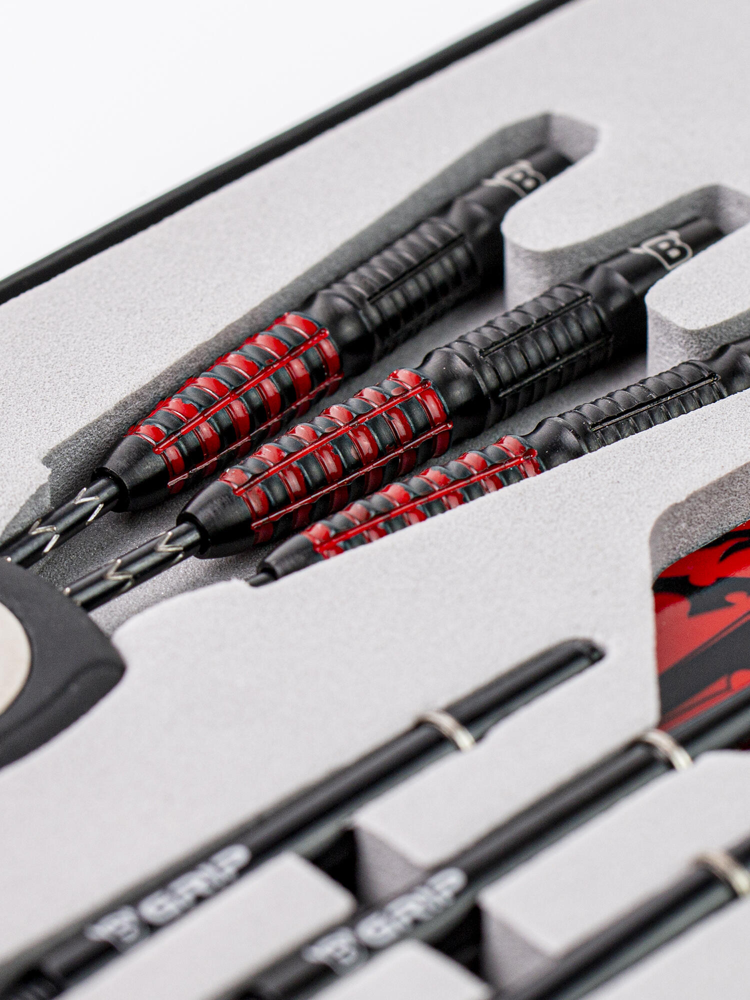 Darts Steeldarts unisex - Magma Dartpfeile 90% Tungsten Darts-Set Profi 4/5