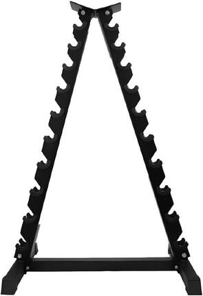 Pyramiden-Hantelregal - Hantelständer aus Stahl für Fitnessgewichte FF