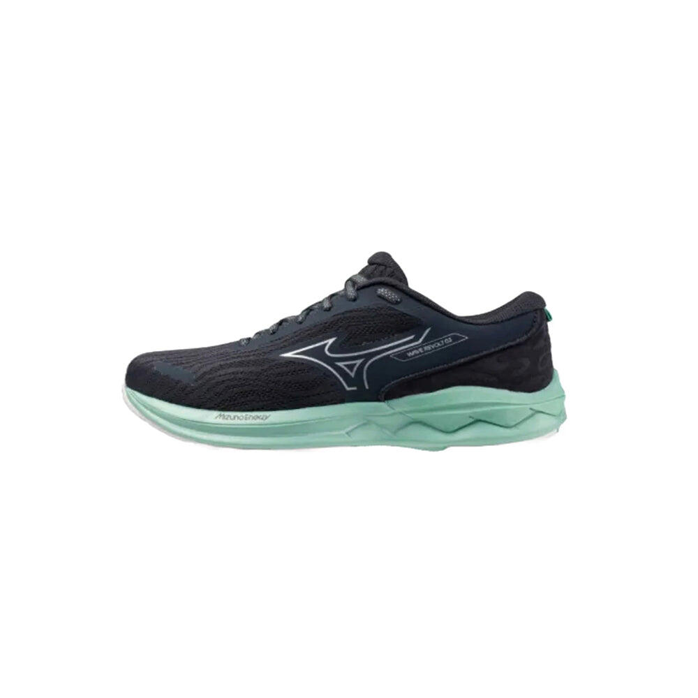 送料無料 ギフト Wave Revolt White x Black - Shoes Running Road Women's 3 その他
