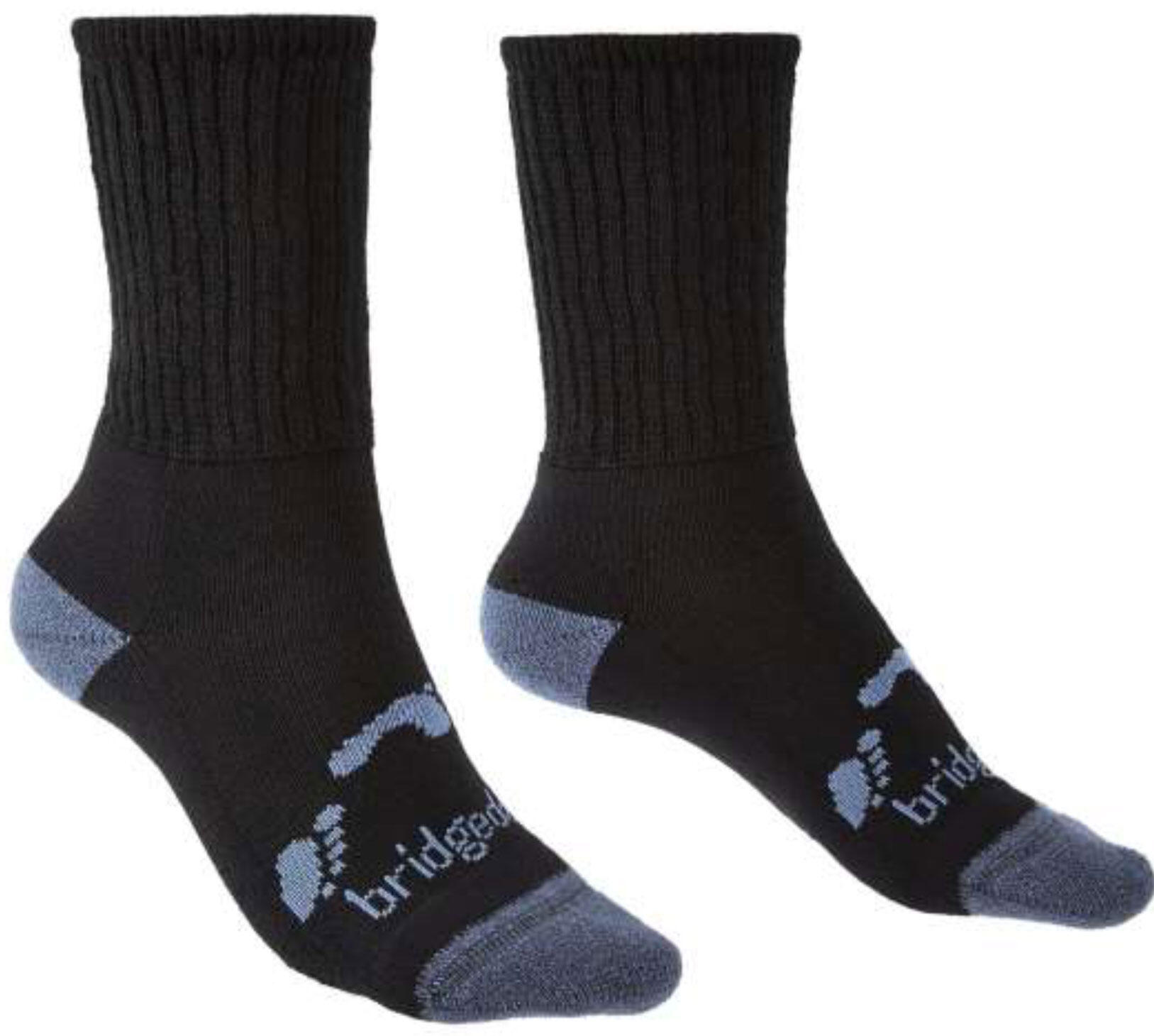 Bridgedale Kids' Comfort Hiker Midweight Merino Hiking Socks 1/4