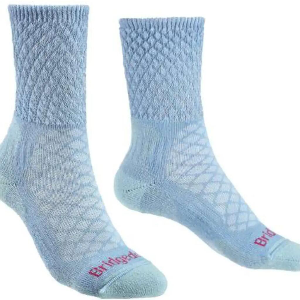 Womens Hiking Lightweight Merino Wool Cushioned Boot Socks