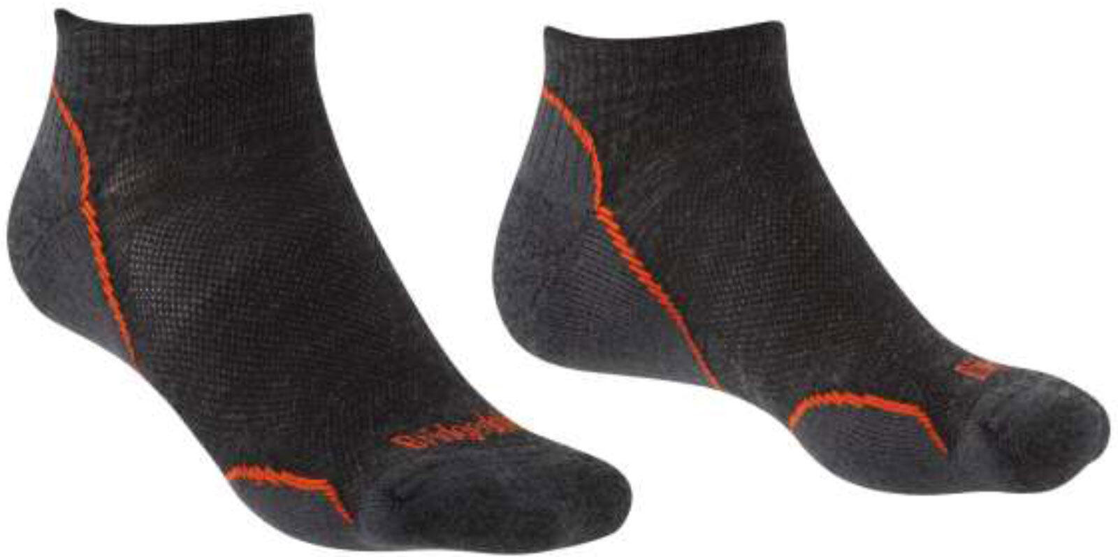 BRIDGEDALE Bridgedale Men's Ultra Light T2 Merino Performance No-Show Hiking Socks