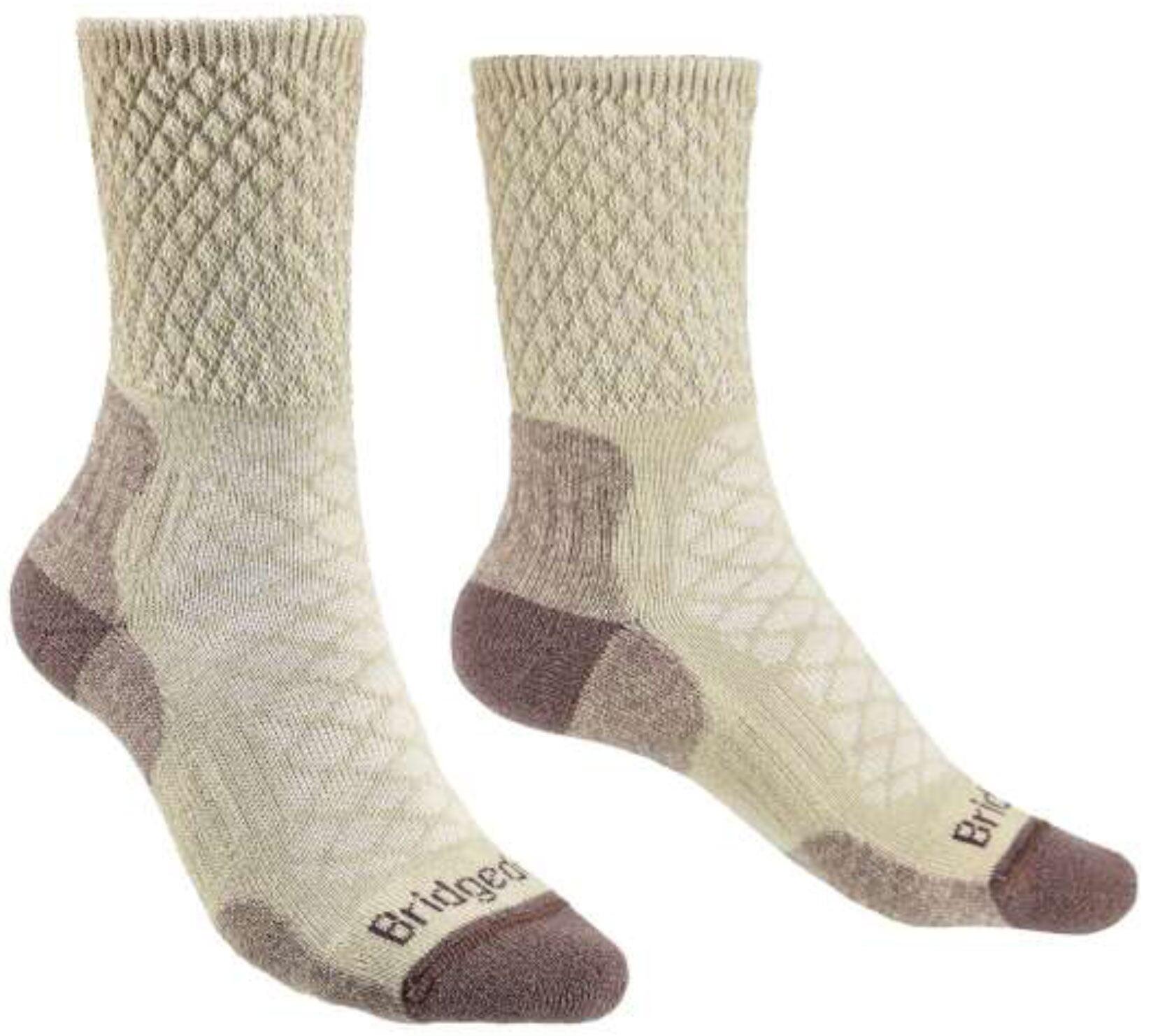 BRIDGEDALE Bridgedale Women's Comfort Lightweight Merino Crew Hiking Socks
