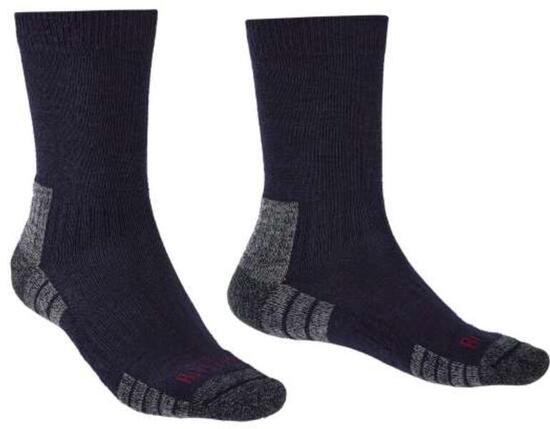 Lightweight Merino Performance Wandelsokken Heren wollen sokken Navy Grey