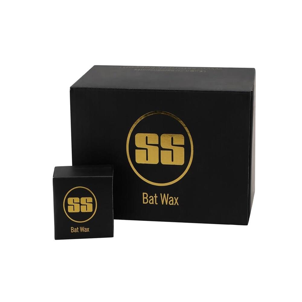 SS TON SS Cricket Bat Wax | Yellow | Size: 50gm, Pack 12 | Enhance The Bat Performance