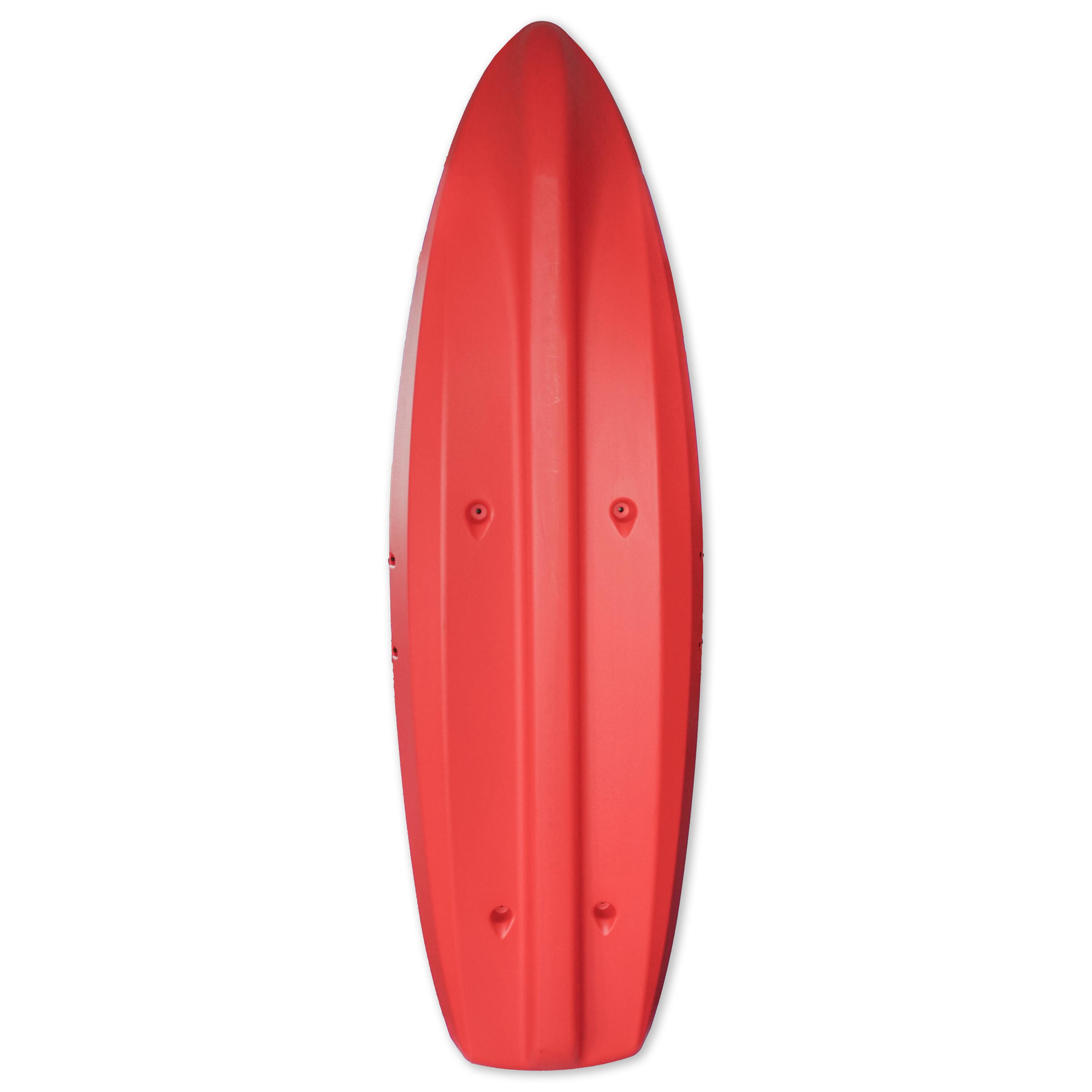 F2 Marken Kajak Axxis Leichtes Angelkajak Robuste Hartschale 254cm Rot 2025 3/7
