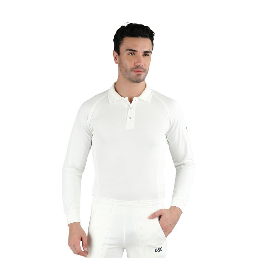 DSC DSC Passion Full Sleeve Cricket T-Shirt | Lightweight | Stretch & Comfort