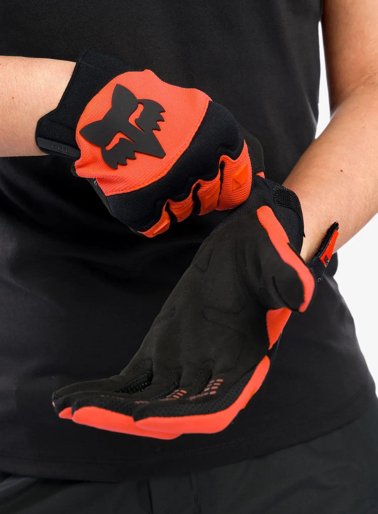 Guantes Fox Dirtpaw Naranja Fluorescente 4/7