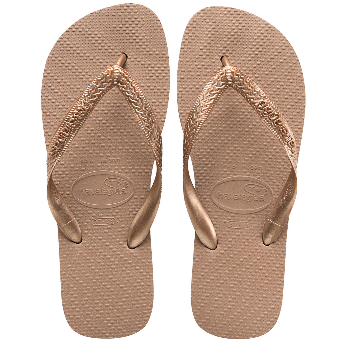 Flip-flops Havaianas Model 4137428 Kleur Brons Metaal 3/5