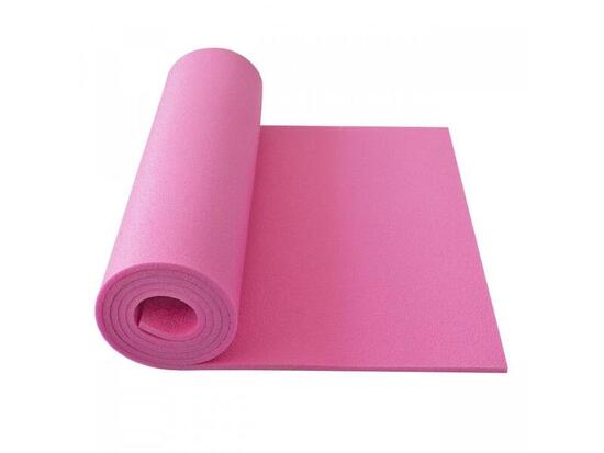 Tapis mousse Yate 8 mm polyéthylène 180x50 cm léger rose R‑Value 1,2