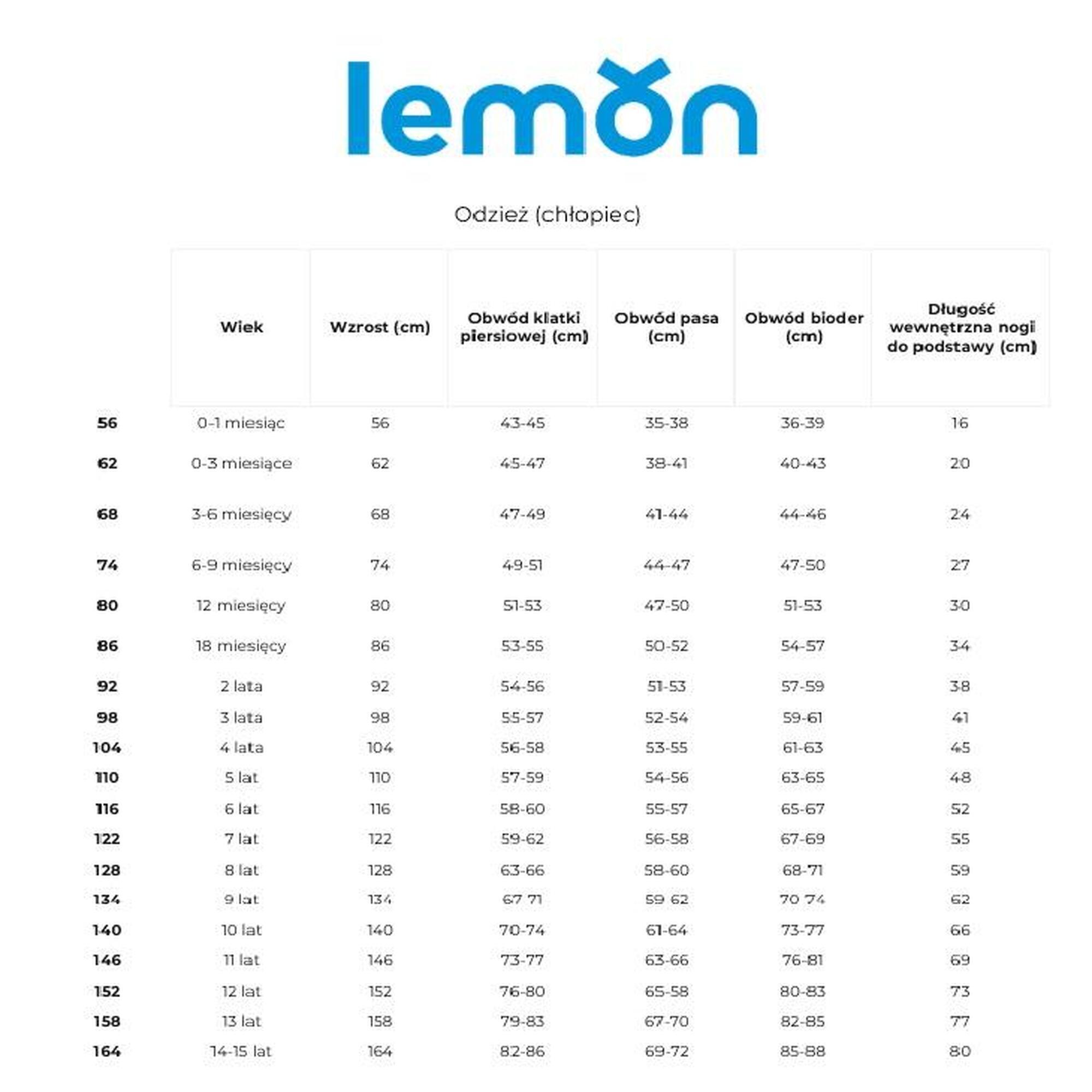 Koszulka sportowa dla dzieci Lemon Explore WL5 z krótkim rękawem