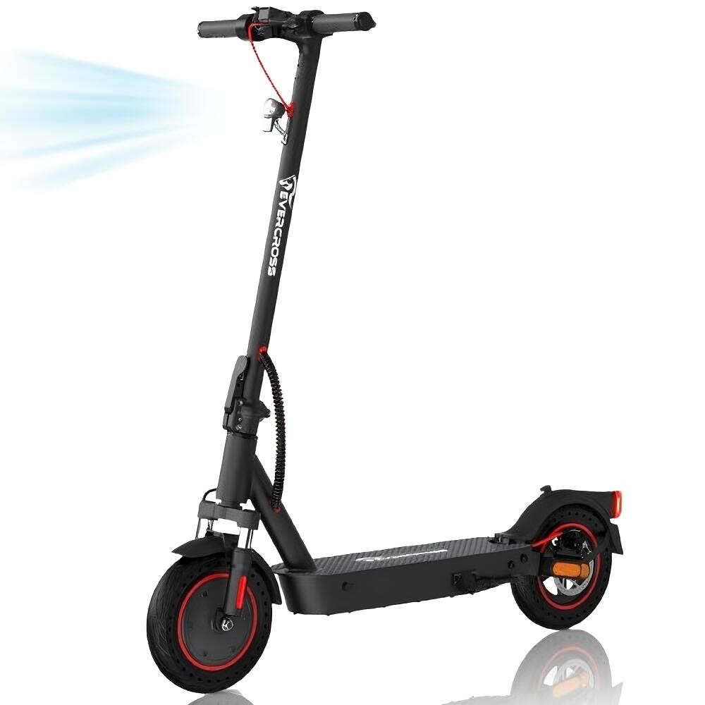Evercross - Trottinette Électrique Homologuée-moteur 400w, Autonomie 40km,pliable-ev10kp Abe - Trottinette Électrique - Noir - No Size - Decathlon