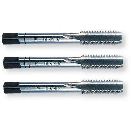 Berner 45764 Zestaw 3 gwintowników HSS M6