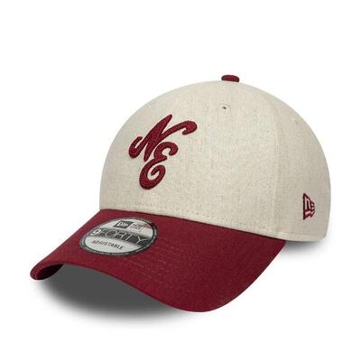 New Era 9FORTY Cap Leinen beige
