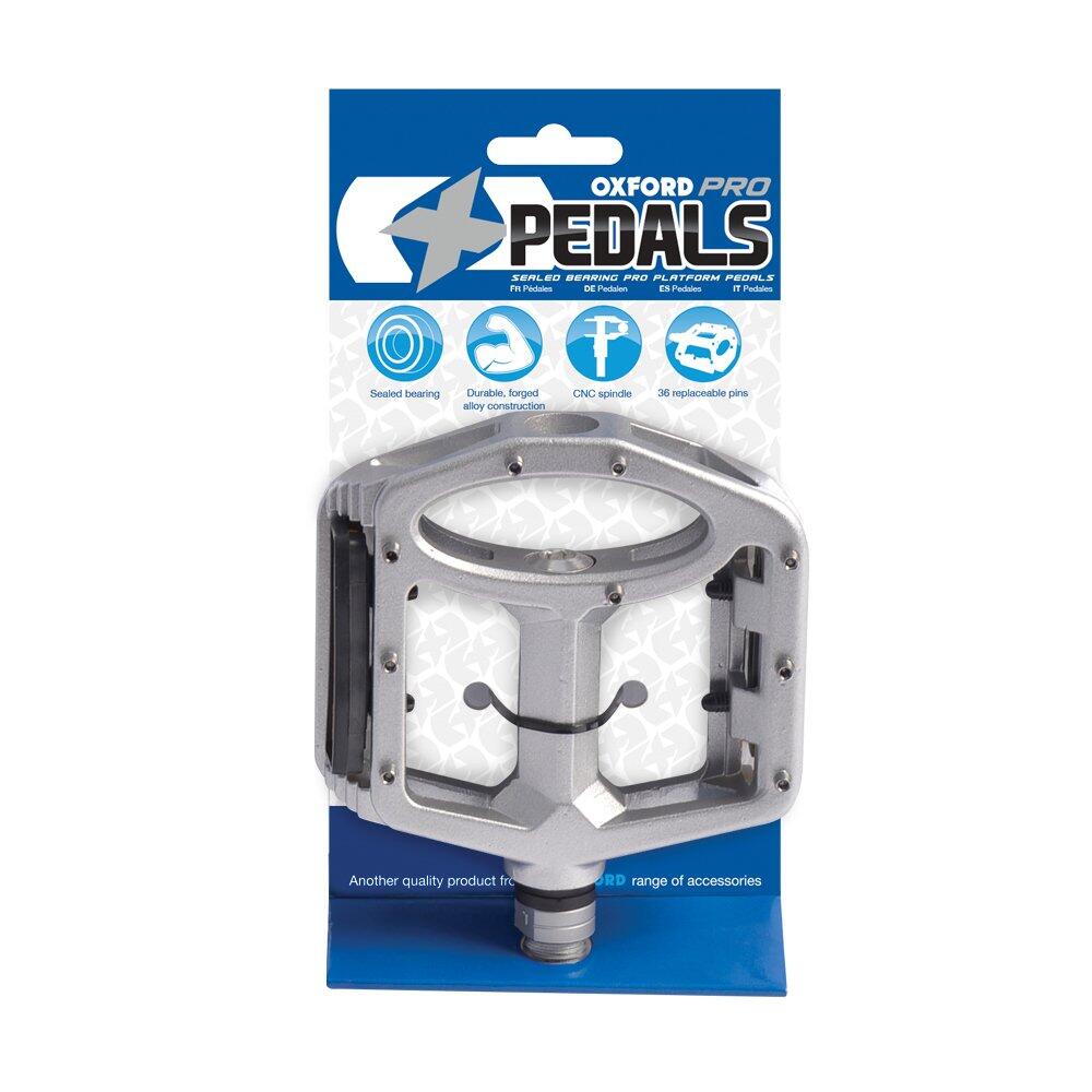 Oxford Sealed Bearing Platform Pedal 9/16 Silver 3/3