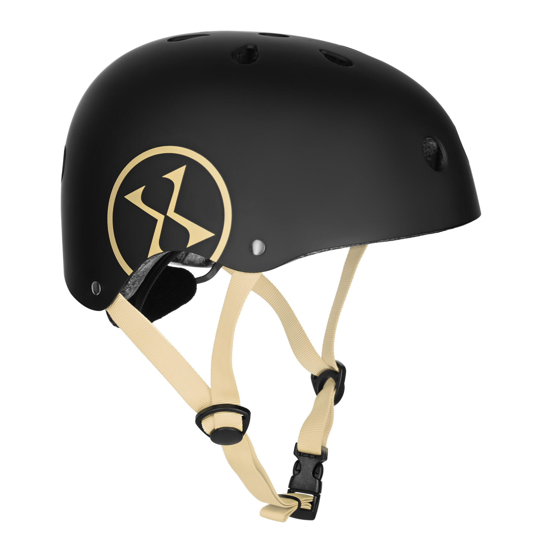 Nils Extreme - Casque Nils Extreme Pour Le Roller, Le Skateboard Et La Trottinette Mtw001-1 - Casque - Beige|noir - L/58-61,5 Cm - Decathlon