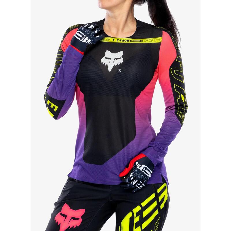 Bluza rowerowa damska Fox Flexair LS Jersey Elevated