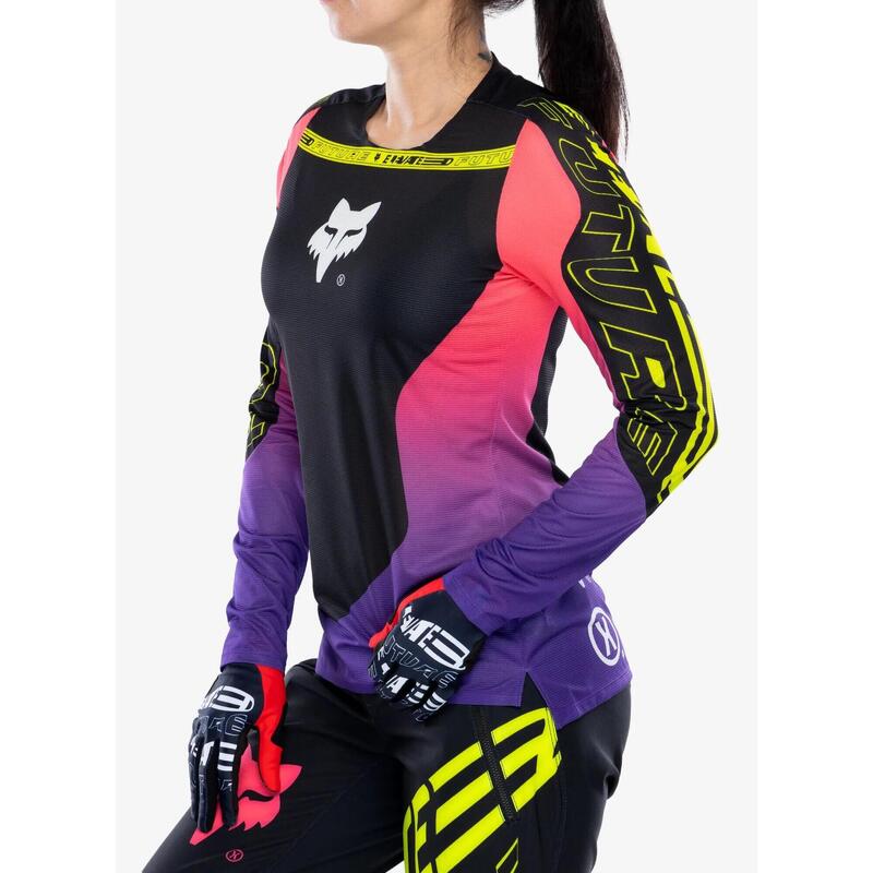 Bluza rowerowa damska Fox Flexair LS Jersey Elevated