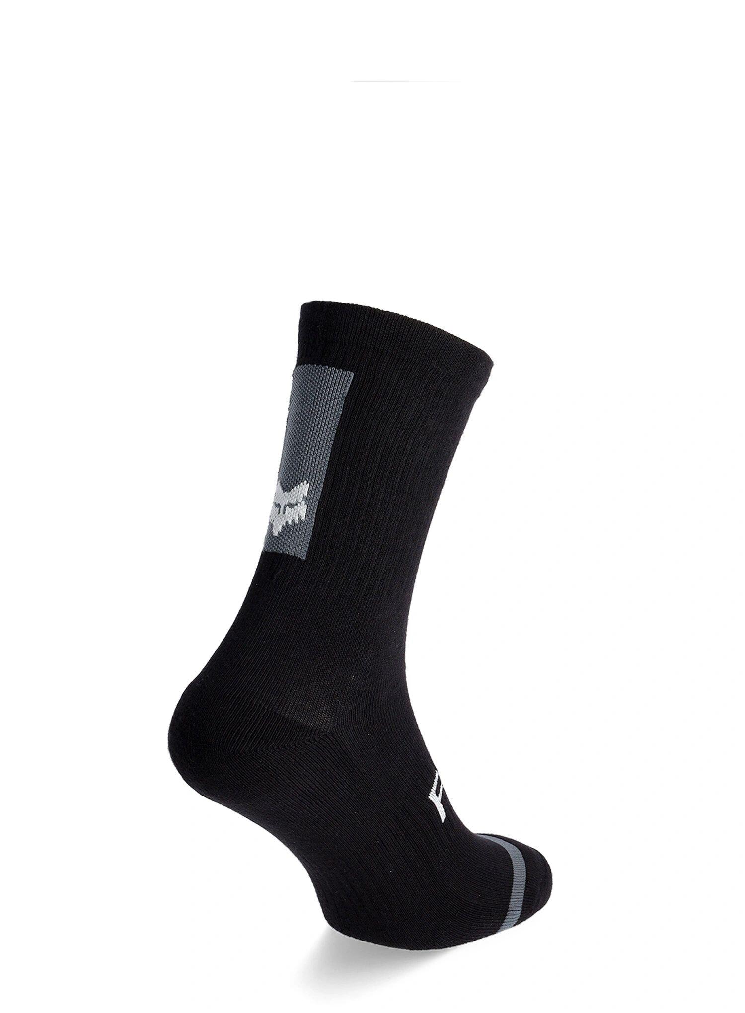 Calcetines Fox Defend 20,3 cm Negro 2/4