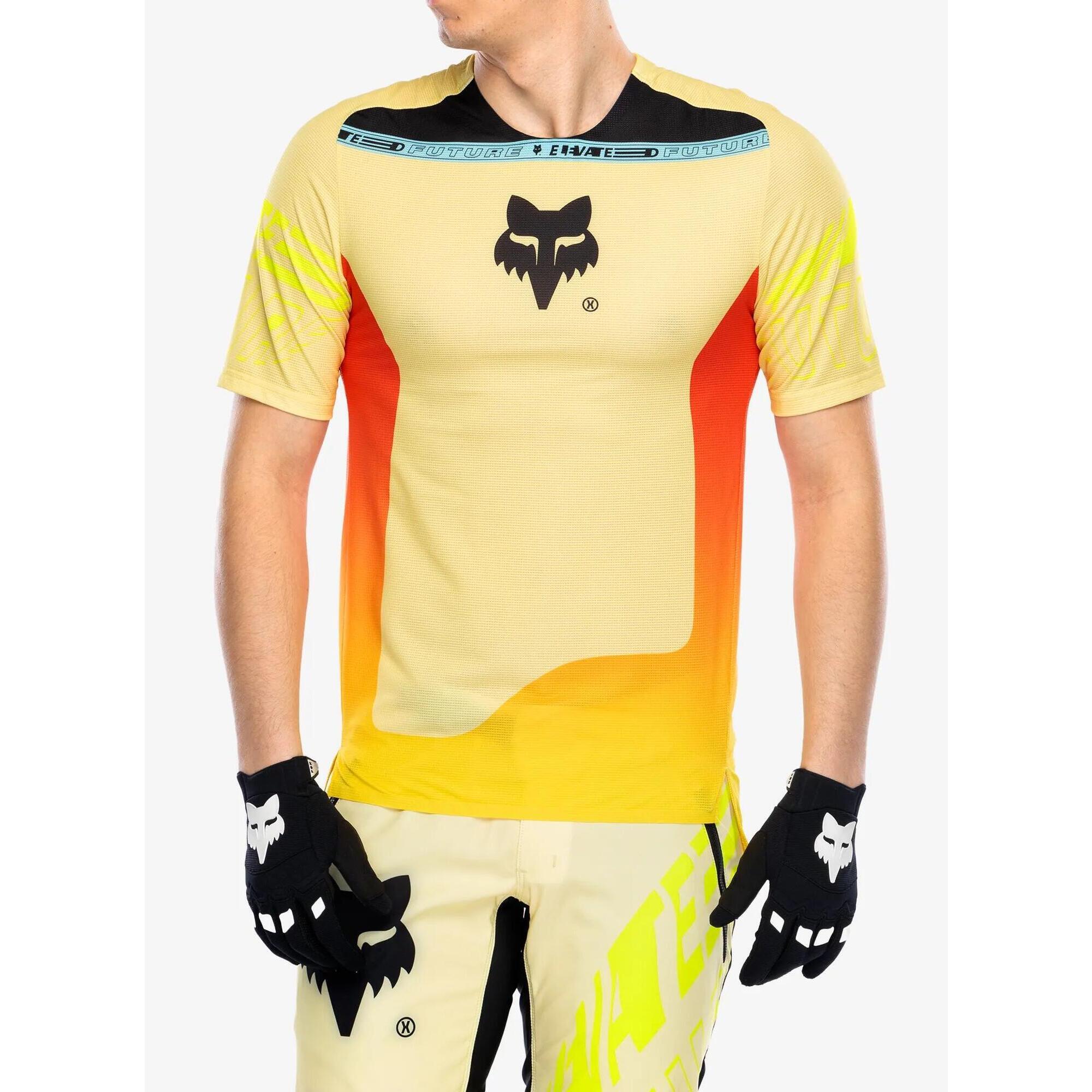 Koszulka rowerowa męska Fox Flexair SS Jersey Elevated