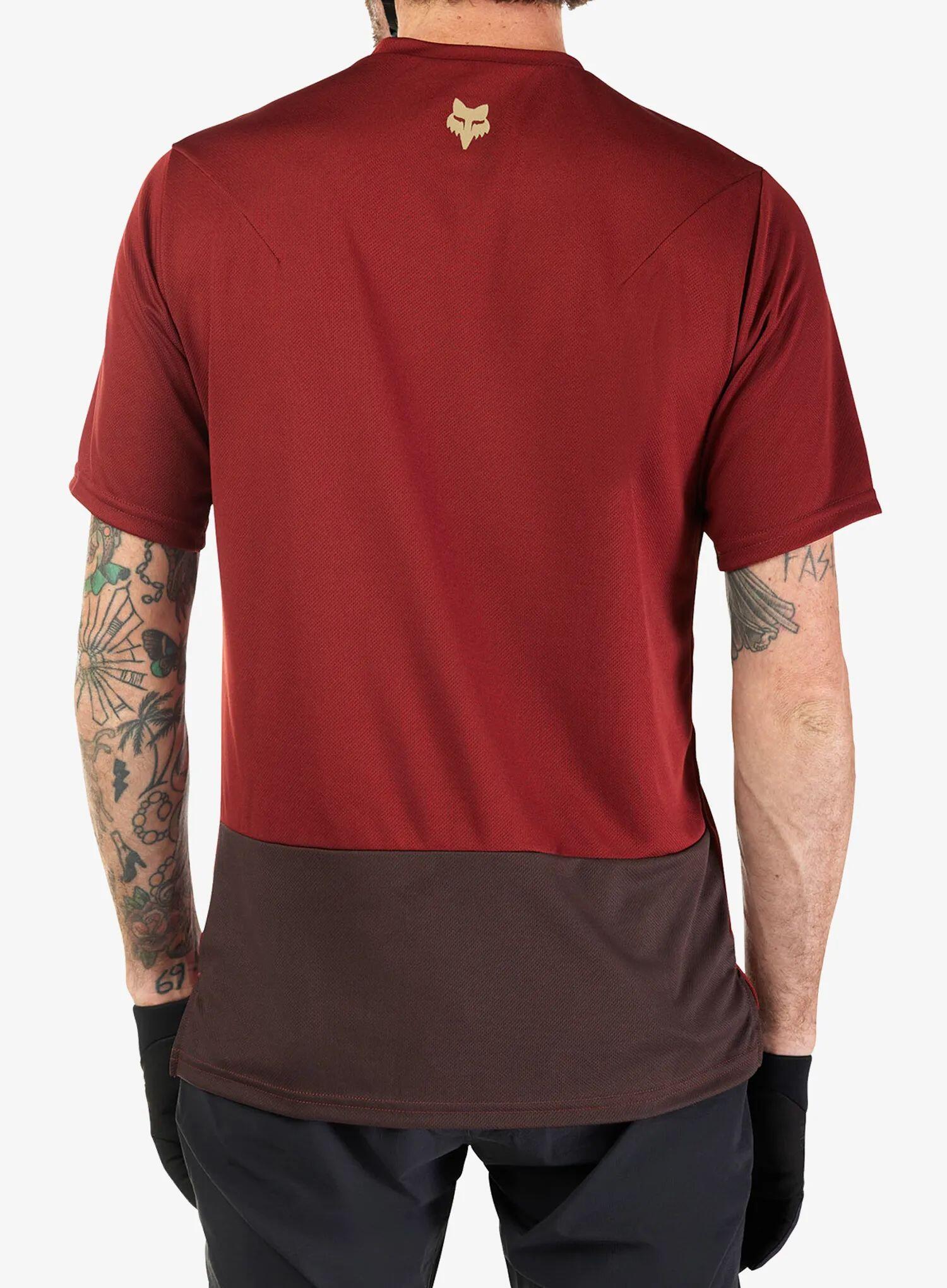 Koszulka rowerowa męska Fox Ranger SS Jersey Wordmark 2/6