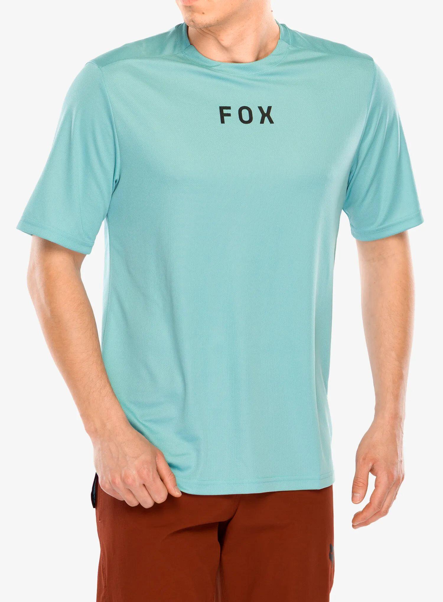 Koszulka rowerowa męska Fox Ranger SS Jersey Wordmark 5/7