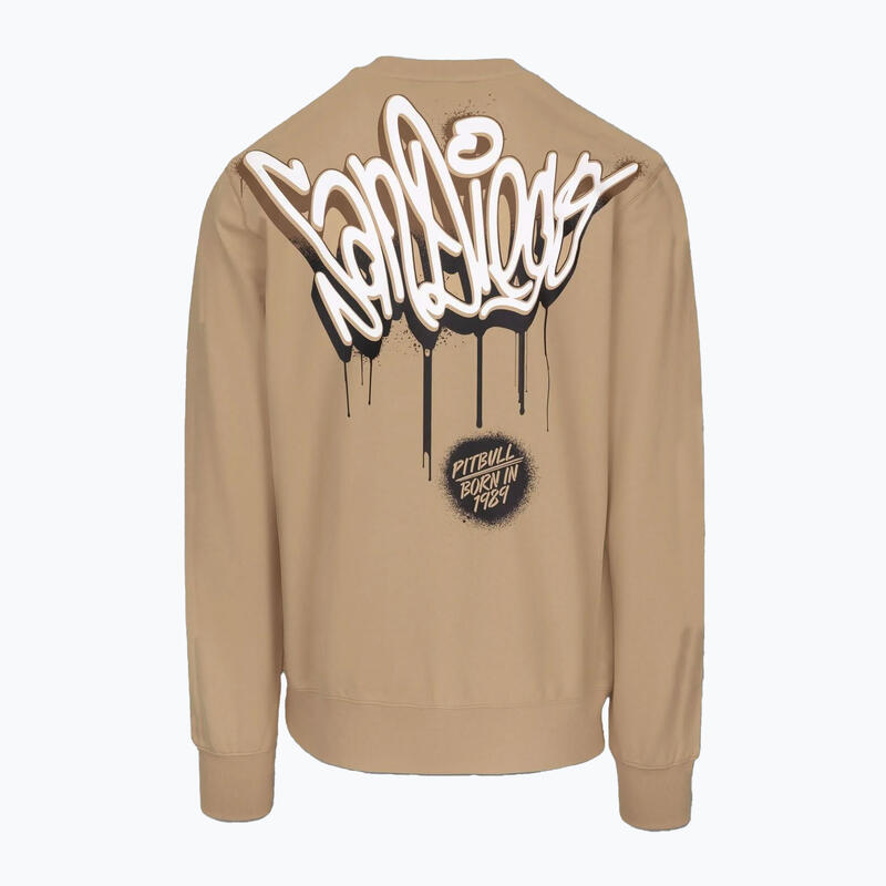 Hanorac Pitbull Graffitti Crewneck pentru bărbați