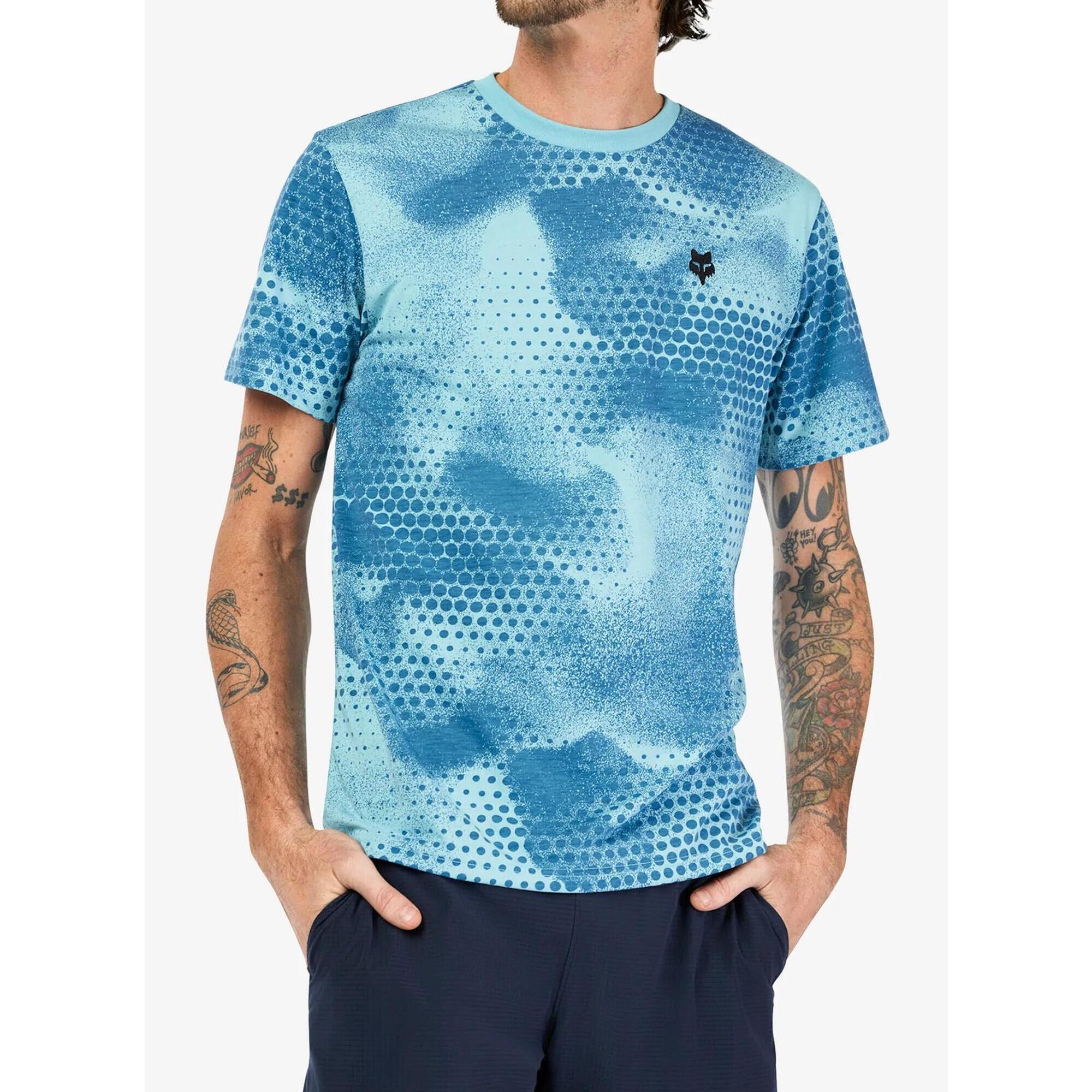 Koszulka rowerowa męska Fox Aop SS Tech Tee