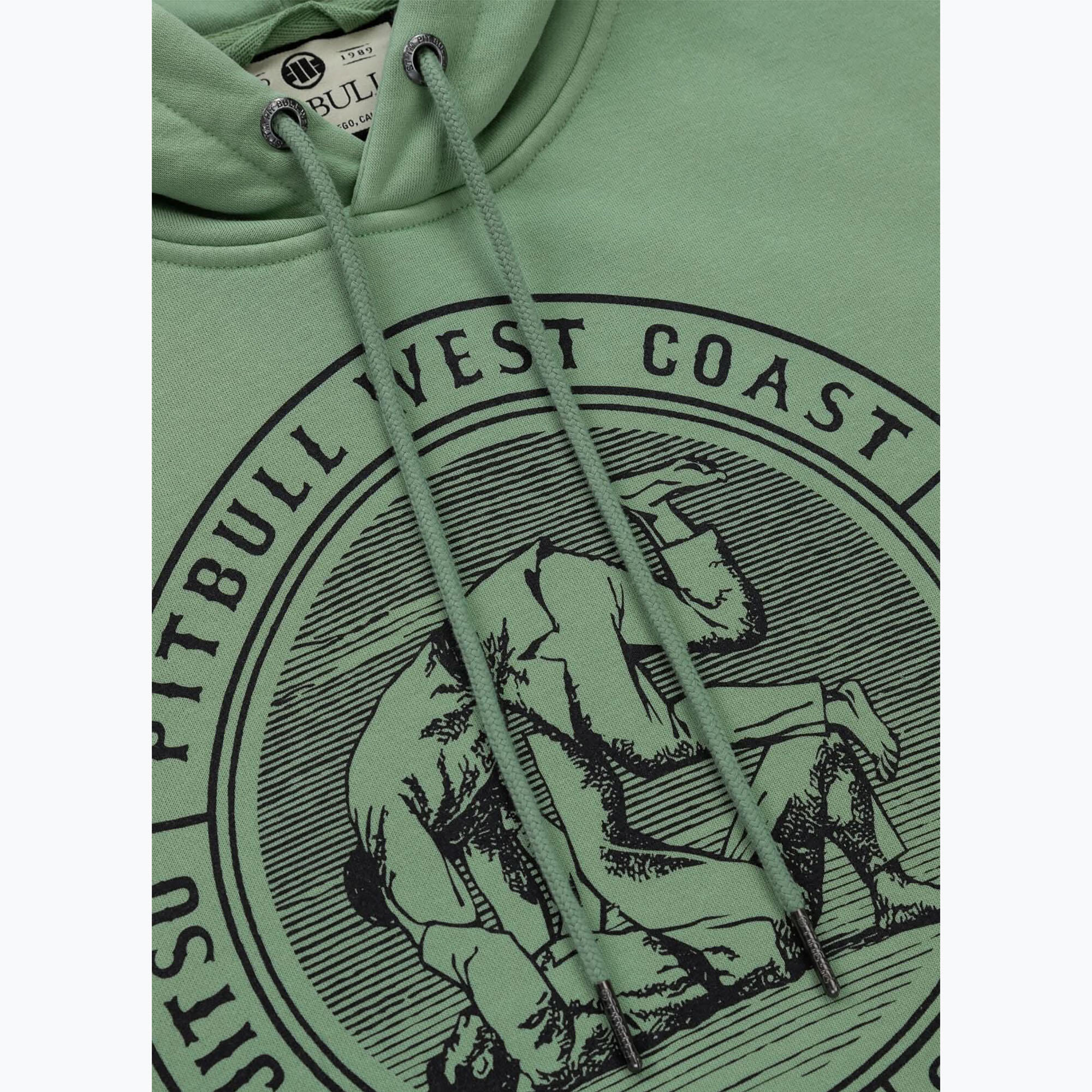 Heren Pitbull Vintage BJJ Sweatshirt met capuchon 3/5