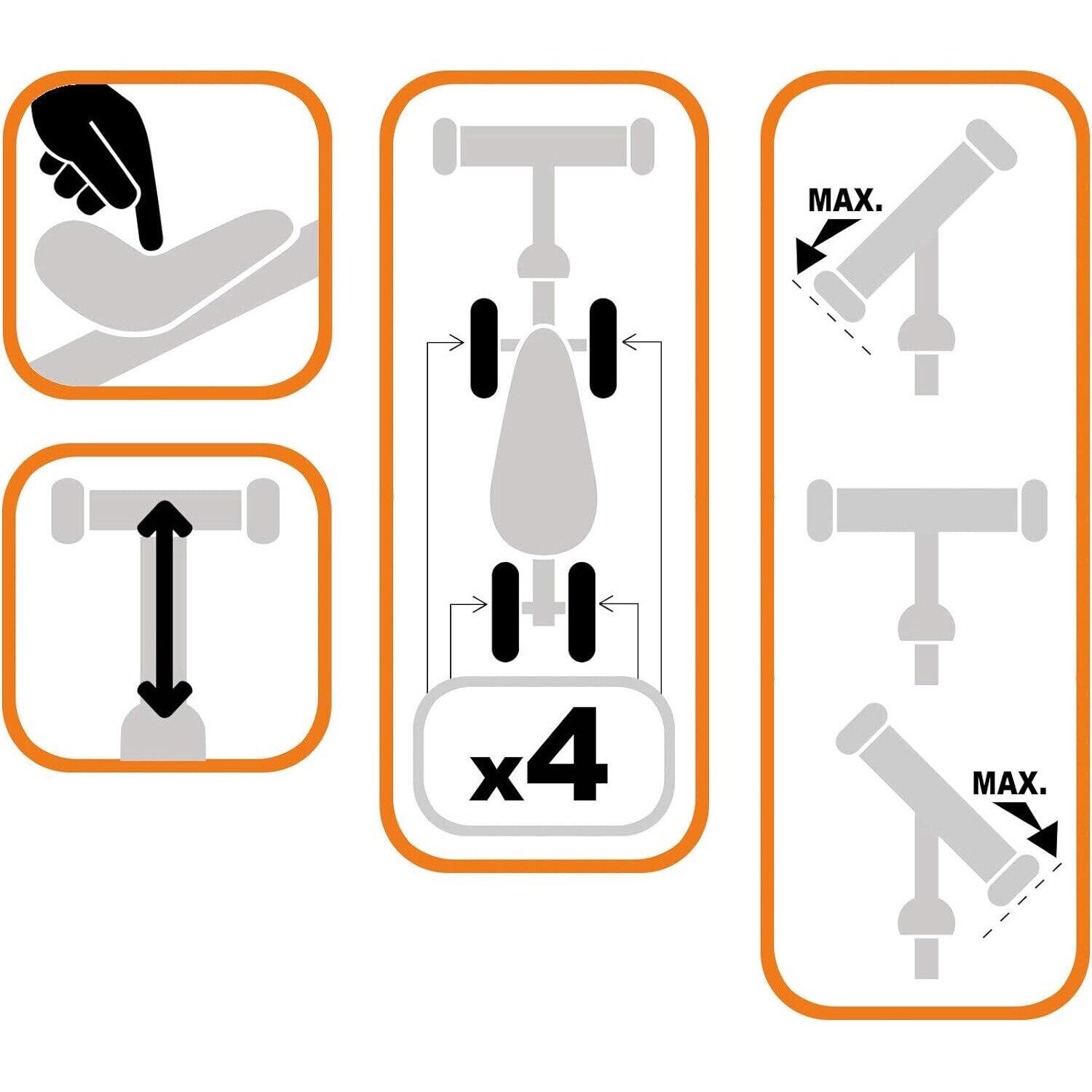 Draisienne pour Bébé 4 Roues 1+ Ans Skids Control 5/5