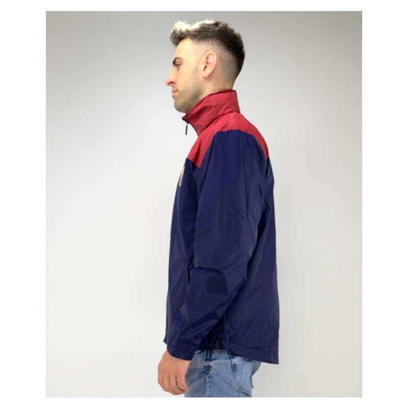 Giacca da allenamento premium FC Barcelona rosso granata e blu 4/7