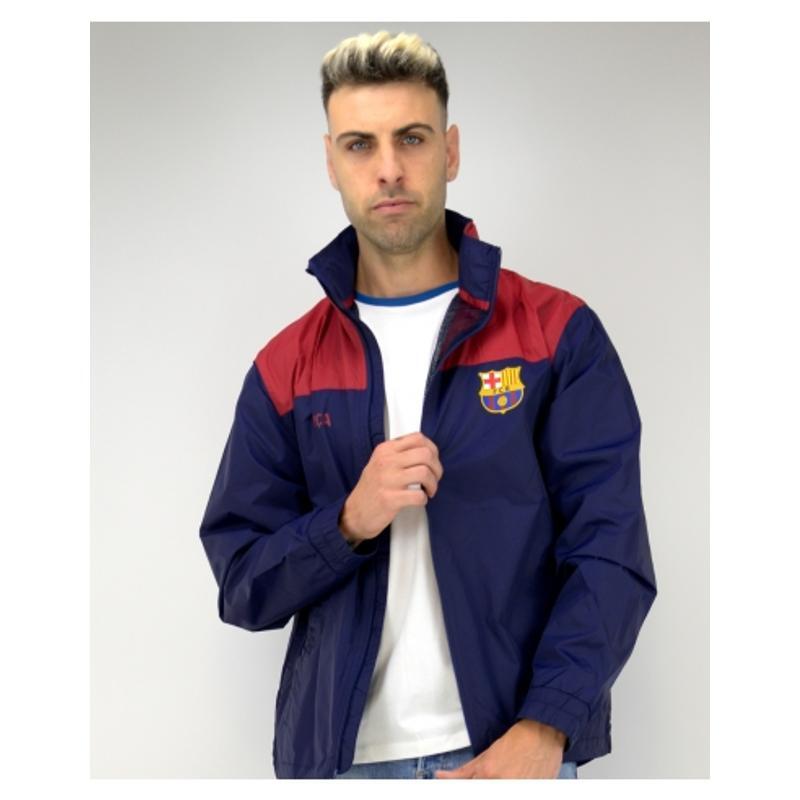 Giacca da allenamento premium FC Barcelona rosso granata e blu 3/7