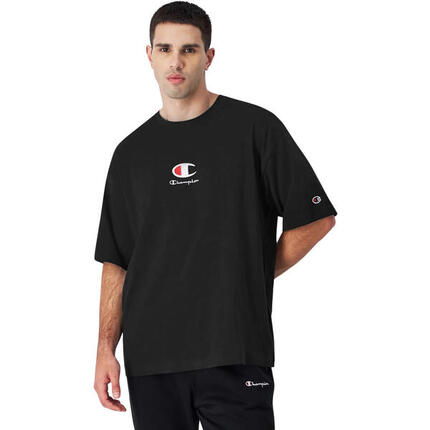 Homme Champion Crewneck T-shirt Fitness Coton Coupe Classique