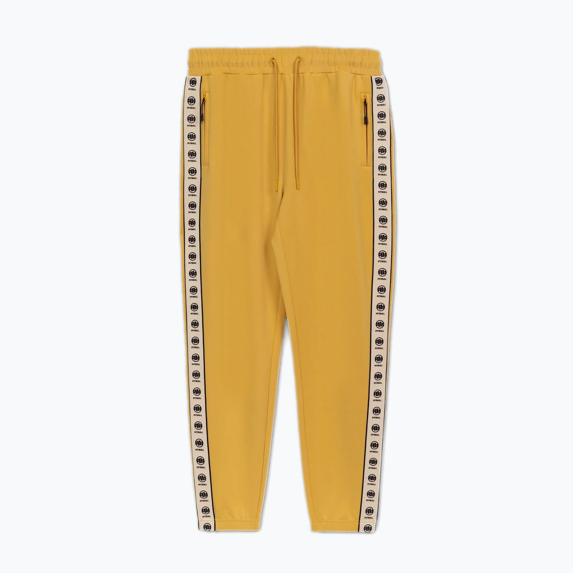 Pitbull - Pantalon Homme Pitbull Track Pants Powers - Pantalons - Jaune - 40 M - Decathlon