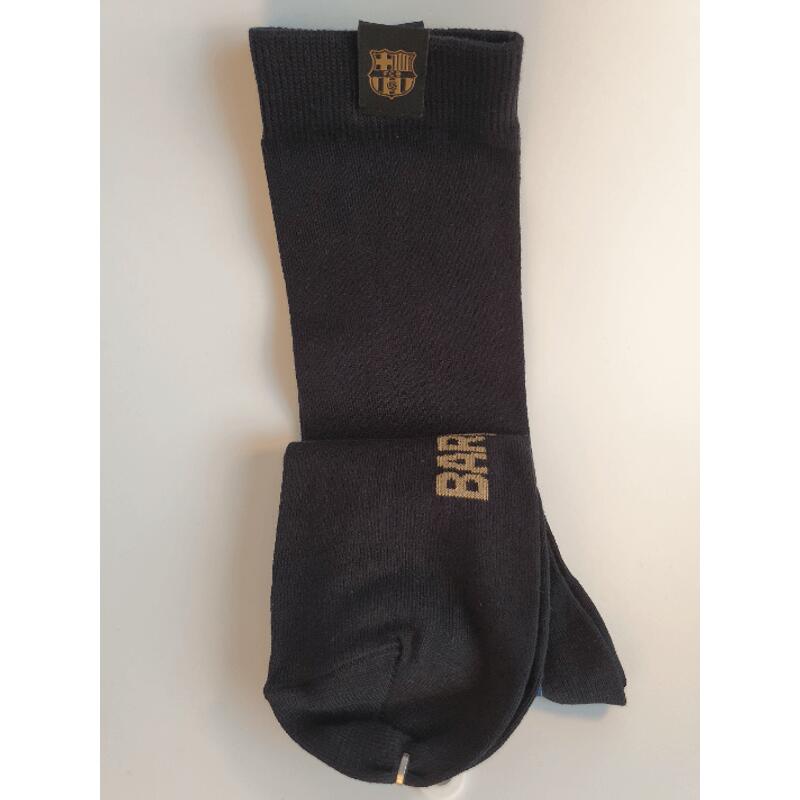 Premium-Socken des FC Barcelona in Schwarz 4/5