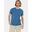 Tricou cu maneci scurte Jaggy Structured T-shirt - albastru barbati