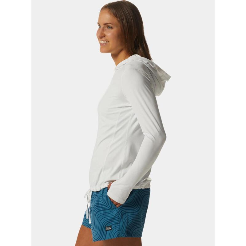 Tricou cu maneci lungi, pentru sport Crater Lake Long Sleeve Hoody femei