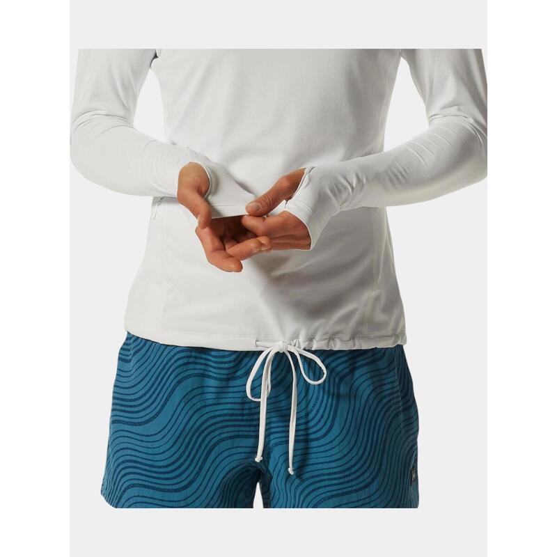 Tricou cu maneci lungi, pentru sport Crater Lake Long Sleeve Hoody femei